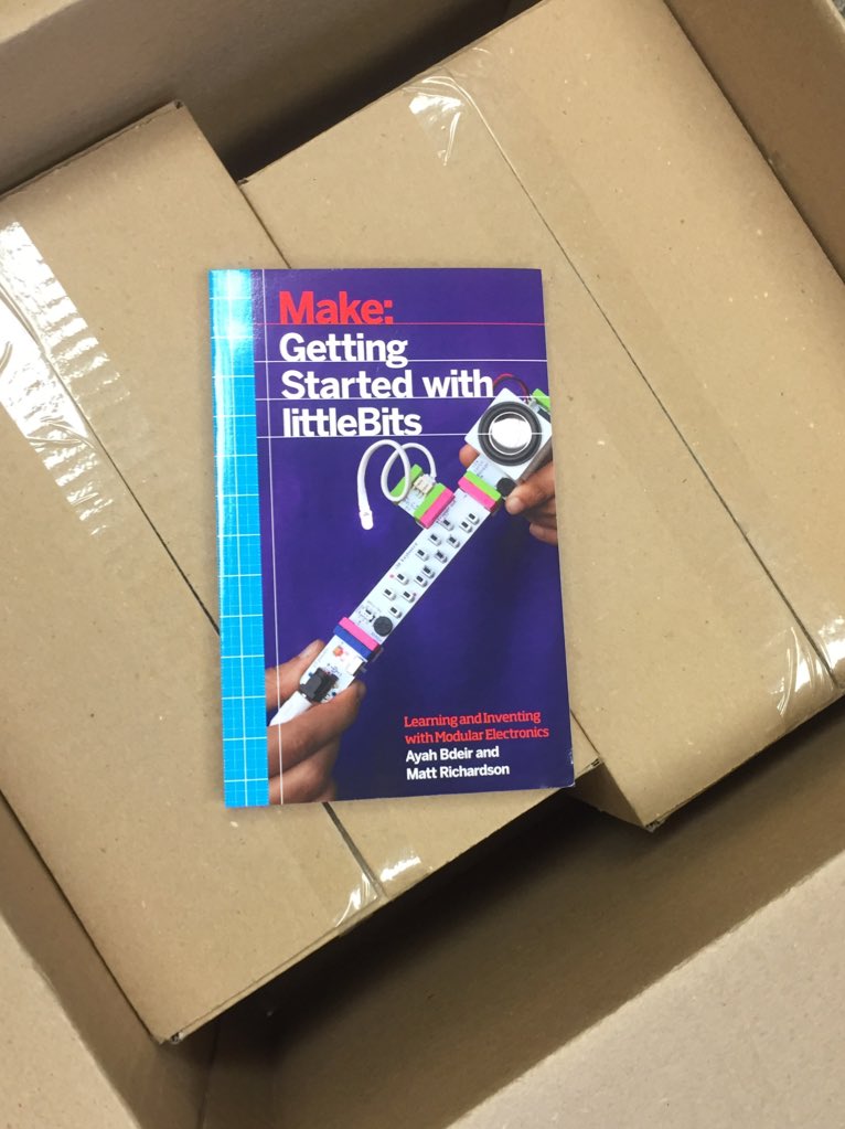BethHouf's tweet image. It&apos;s like Christmas today! Can&apos;t wait to get @littleBits unleashed in our #fmsmakerspace today! #fmsteach #fpslearn
