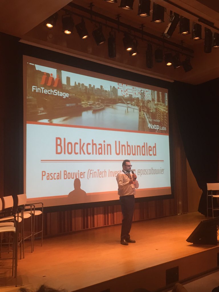 leoelduayen's tweet image. @pascalbouvier at @FinTechStage BA: &quot;#Blockchain revolution is based on #descentralization and #consensus&quot; #fintech