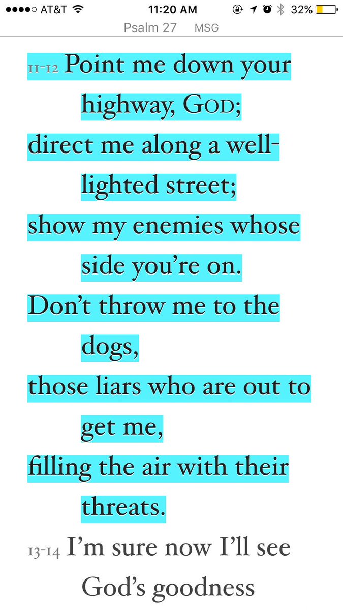 THEfreshVAN's tweet image. Psalm 27:11&amp;amp;12
#PrayForDiscernment