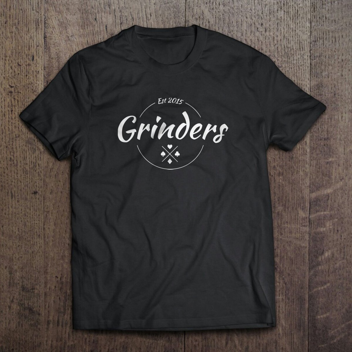 GrindersApparel's tweet photo. Dialed down simplistic version of our logo. suited for this who play a tighter game, but keep others guessing. https://t.co/4efxArWMla