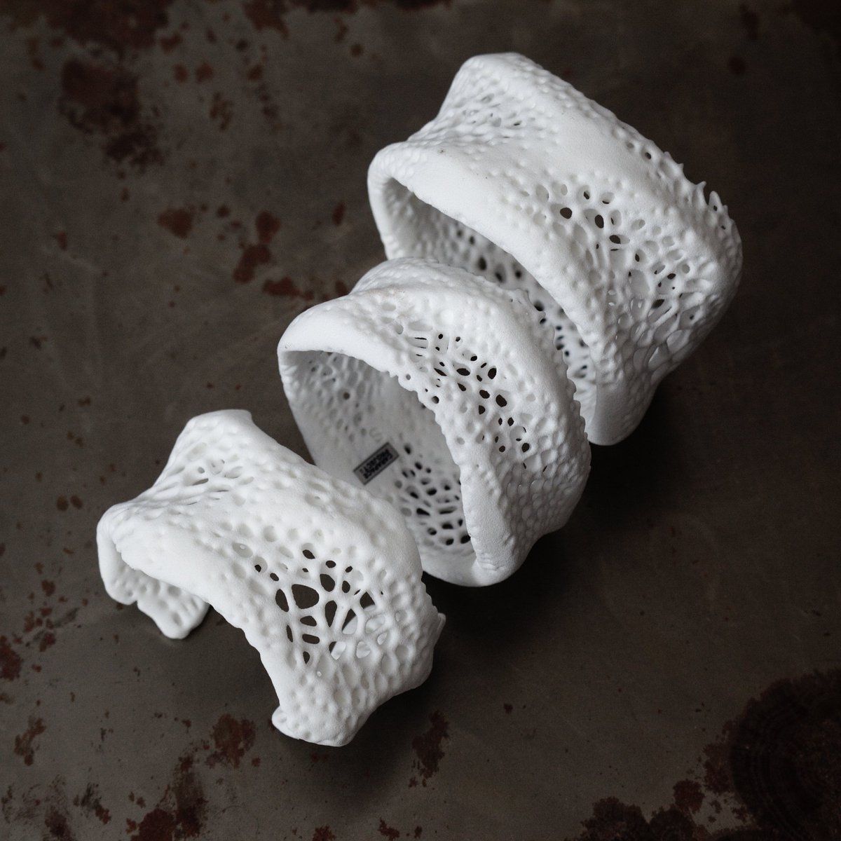 CARAPACE BRACELETS goo.gl/g60GLN  - #madeinitaly #design #3dprinting #fashion #bijoux #etsy #etsygifts