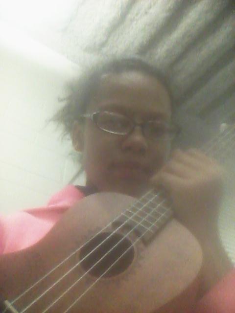Justique1's tweet photo. I Have a ukulele am I @christoferdrew yet? https://t.co/Cisrek5IhY