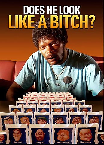 boardgamerocks's tweet photo. Say 'what' again, I dare you, I double dare you m*f*er, say what one more Goddamn time! #guesswho #boardgames #funny https://t.co/NVz62DJwT0
