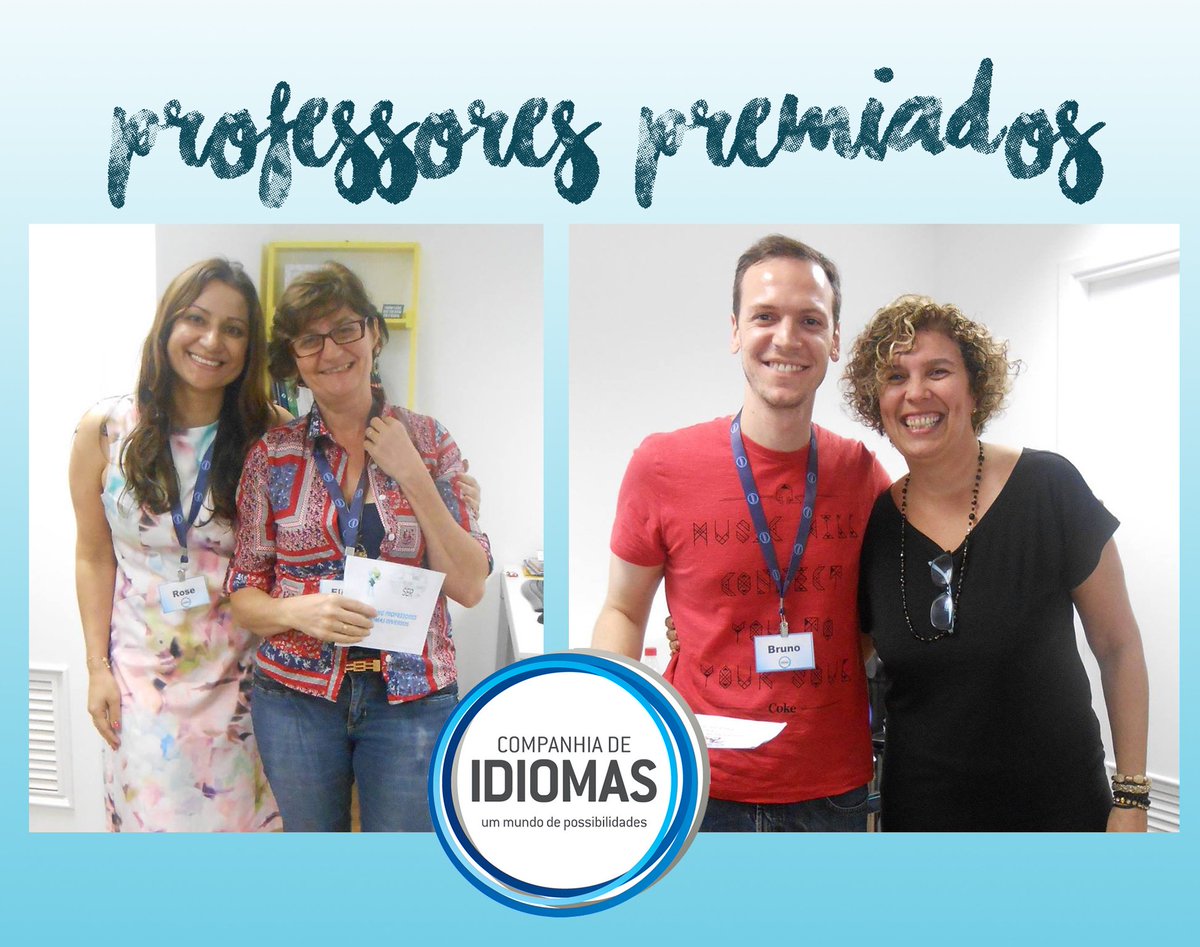 CIdiomas's tweet image. Repetimos o Encontro Anual de Professores cinco vezes, para falar com todos os profs que estarão conosco em 2016.