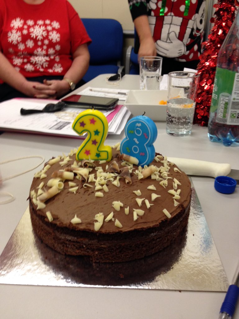 Thanks to my team <a href="/Tesco_5406/">Tesco Rawtenstall</a> for my lovely birthday cake and cider xx😀