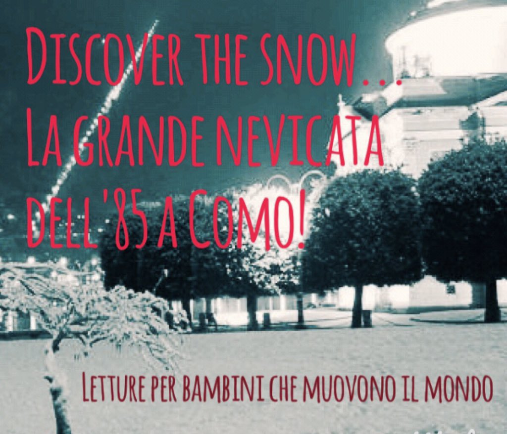 GioMagatti's tweet image. OGGI H.16:45 @LaFeltrinelli 
DISCOVER THE SNOW... LA GRANDE NEVICATA DELL&apos;85 A COMO
Letture per bimbi con merenda!