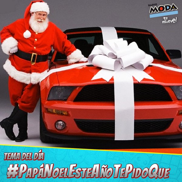 carlonchodemoda's tweet photo. Tema del día #PapáNoelEsteAñoTePidoQue 
¿Cuál es tu pedido para el viejo barbón?
@ModaFM @renzowinder https://t.co/0pwXbzn8xi