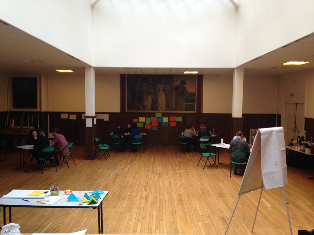 Quand les participants deviennent facilitateurs :) #intelligencecollective @ImFusio