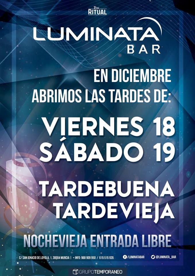 Luminata_Bar's tweet photo. ¡Ya estamos preparados para la #Navidad en #LumiBAR!🎄 #HorarioEspecial #ComidasEmpresa https://t.co/GGnSjYRg8o