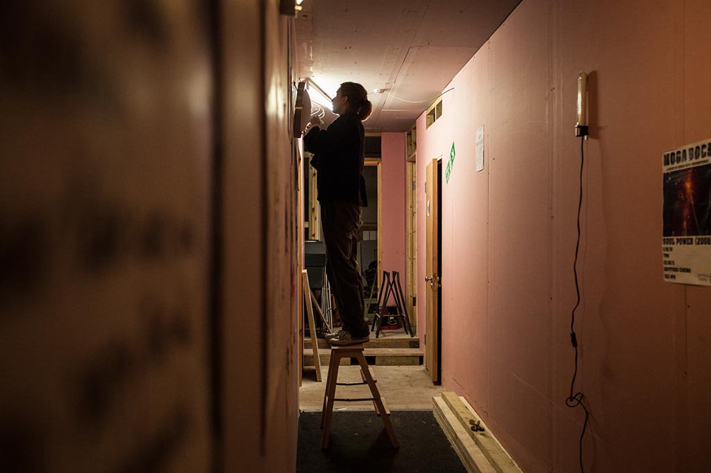 DeptfordCinema's tweet photo. We're building the cinema! Come help, any time between midday-9pm today and tomorrow. No experience needed!
#DCBuild https://t.co/haXrY3bS9s