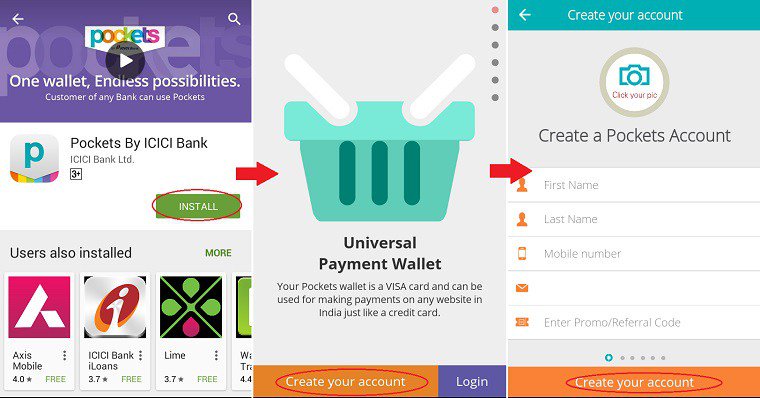 PromoCodeTricks's tweet image. ICICI #Pockets App - #Refer and #Earn Rs.50 promocodetricks.com/icici-pockets-…