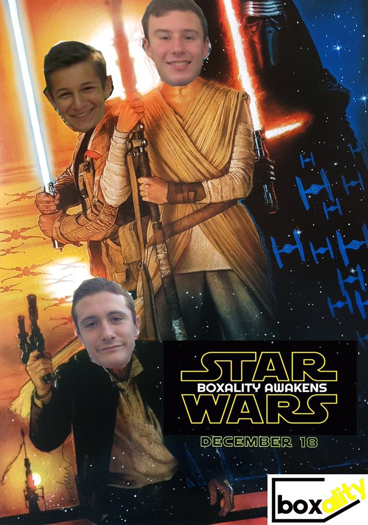 Boxality's tweet image. May the force be with you #Boxality