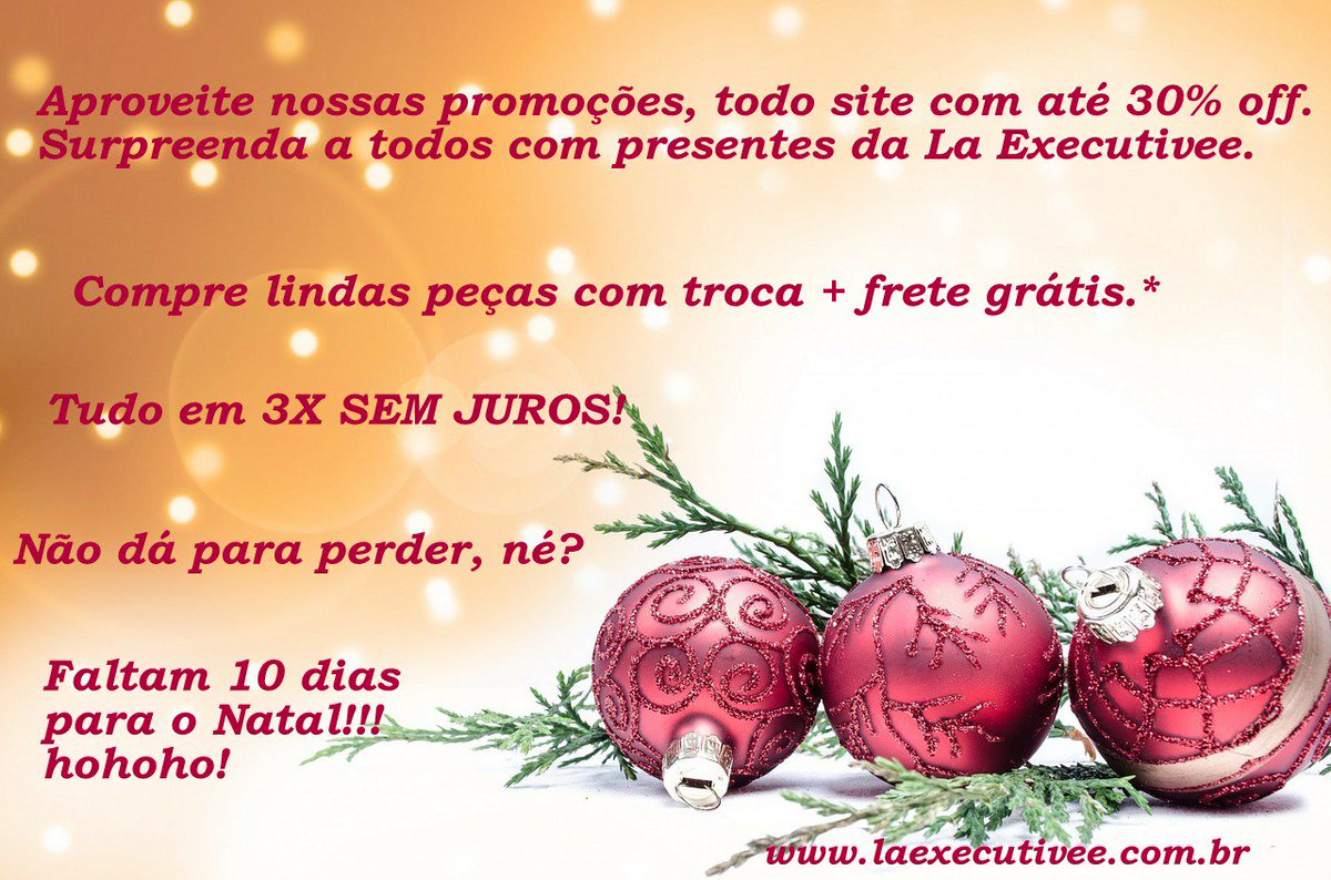 laexecutivee's tweet photo. Descontos incríveis que preparamos para vocês!
Produtos Premium com preço justo.Frete Grátis*Troca grátis* https://t.co/SCqYr6BD2F