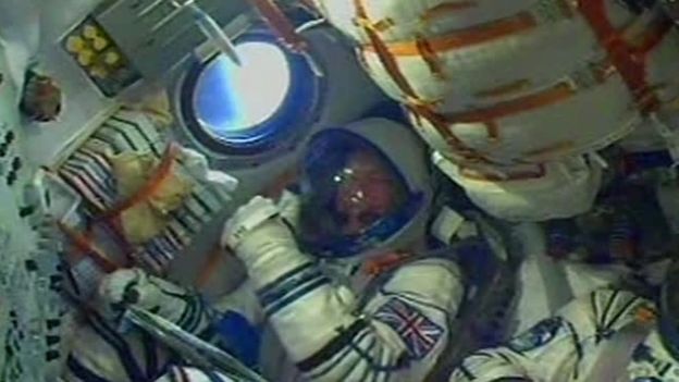 cynericltd's tweet photo. Briton Tim Peake blasts off for space.
#GoodLuckTim https://t.co/iHAE7bchsF