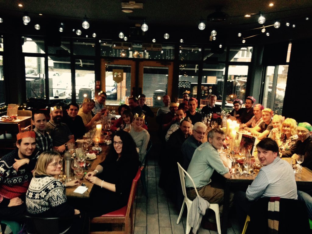 CompScienceCU's tweet photo. Happy Christmas from all #Comsc staff! 🎄🎅😄 https://t.co/xotH24ZePR