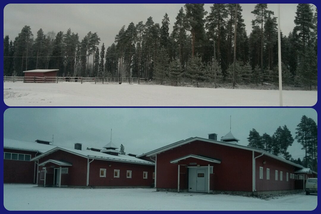 Ruukin Maaseutuopistolla on puitteet kunnossa! Näissä maisemissa vieraillaan tulevissa lähetyksissä, ole kuulolla 🐴