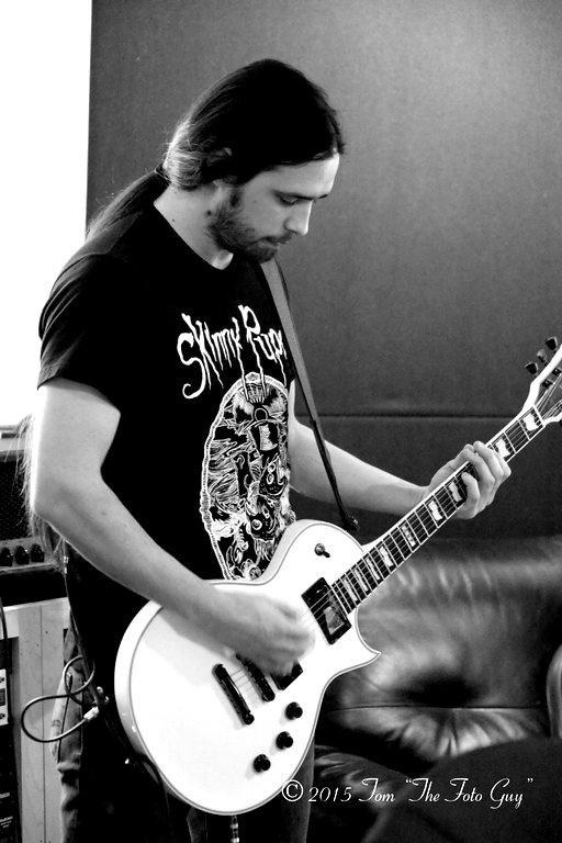 xWhitexEmpressx's tweet photo. Guitarist #JeremyKohnmann laying down guitars for our NEW EP coming soon! #ESP Orig. Image by Tom "The Foto Guy" https://t.co/XM8qiEXMAQ