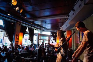 Sorry to say that we won't be having our #OpenMic again this week because of construction issues. #announcement