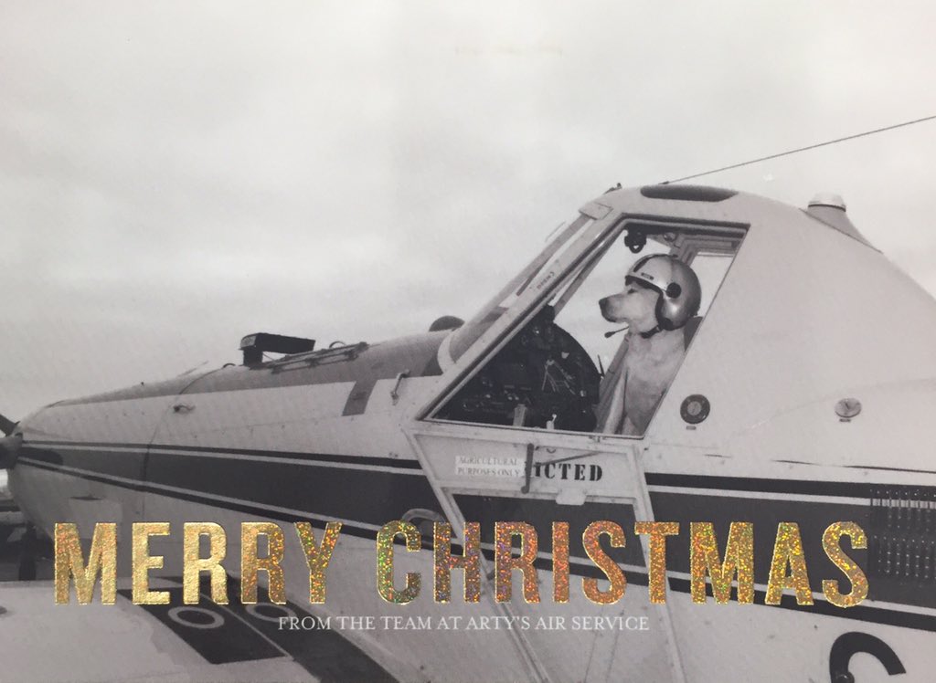 AirArtys's tweet photo. Merry Christmas - from all of us at Arty's Air https://t.co/0j6P7YNpou