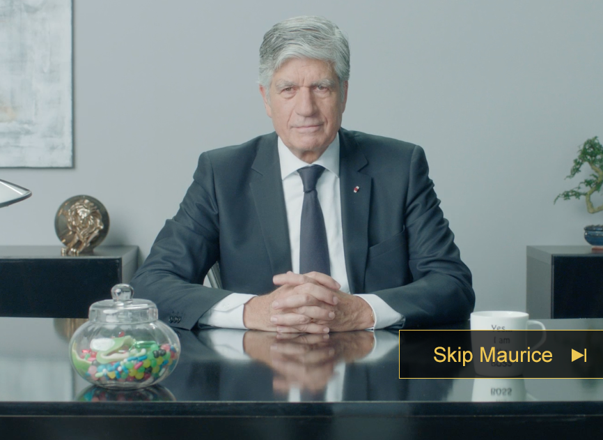 PublicisGroupe's tweet photo. Publicis Groupe crée les premiers vœux que l’on vous incite à zapper #TheSkippableWishes https://t.co/fSIbqkcoMu https://t.co/FcnjwFfxgM