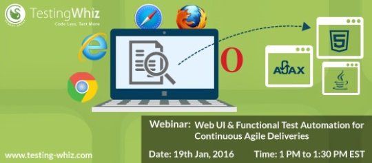 pratik_tester's tweet image. How to create & maintain #GUI & #functionaltests for further re-usability
Register to Learn.
bit.ly/1ThbEAX