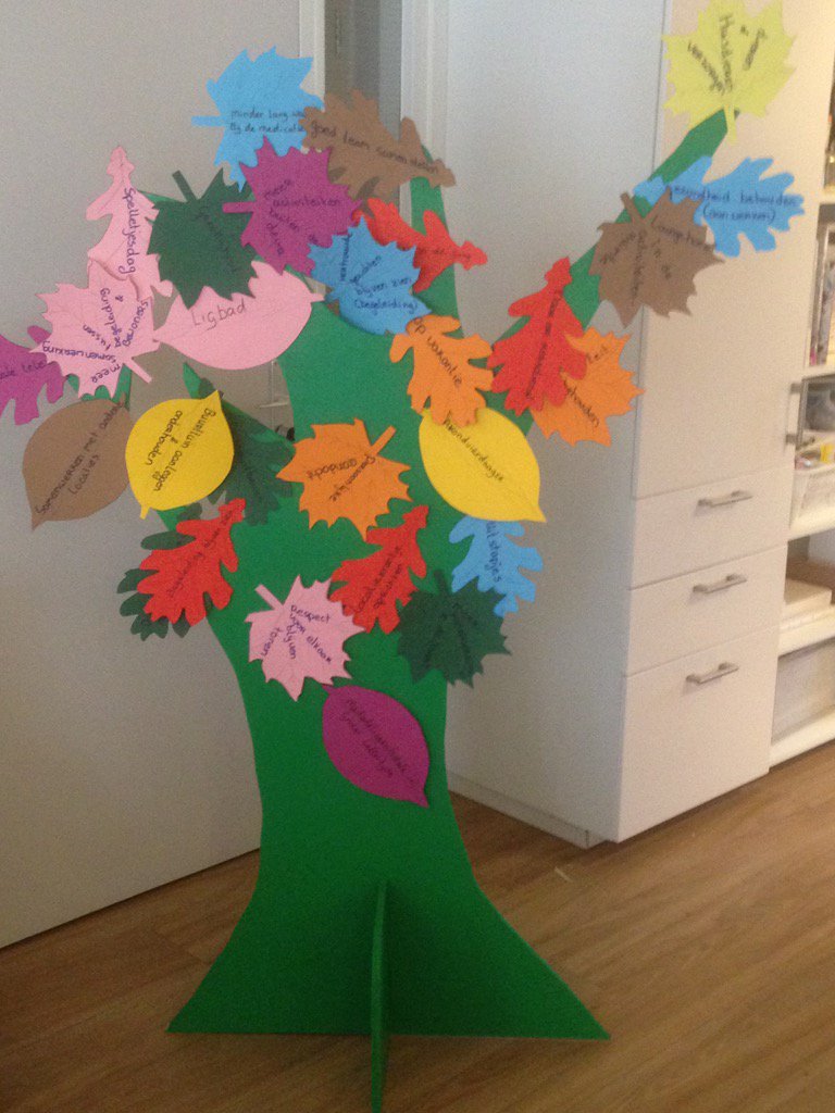 Bewoners van <a href="/RIBW_KAM/">RIBW K/AM</a> Toolenburg hebben hun plannen aan de directie gepresenteerd. #herstelboom in bloei!
