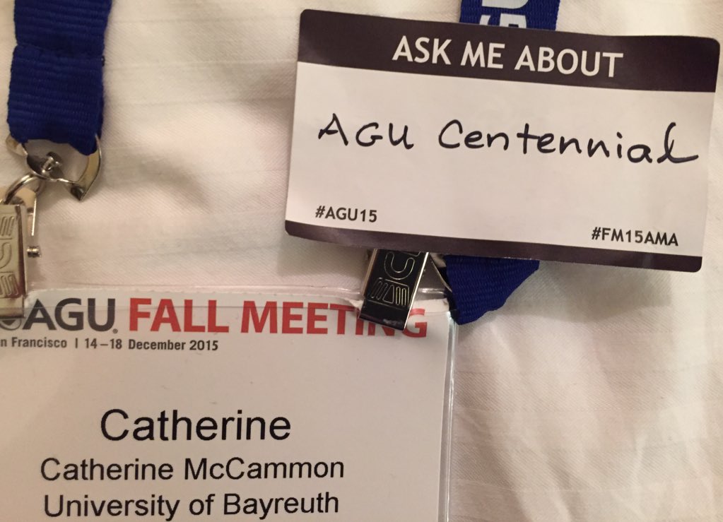 camccammon's tweet photo. overwhelmed with incoming ideas &amp; enthusiasm #AGU15 #FM15AMA #2birds1stone @theAGU https://t.co/rkg2RY8Kxd