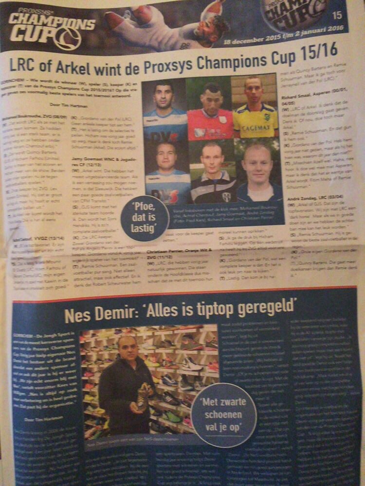 TimHartman09's tweet photo. Special @championscup_nl is uit! Vandaag tussen de @StadGorinchem. Twaalf artikelen leesplezier + volledig programma https://t.co/cCV4JFf2qF