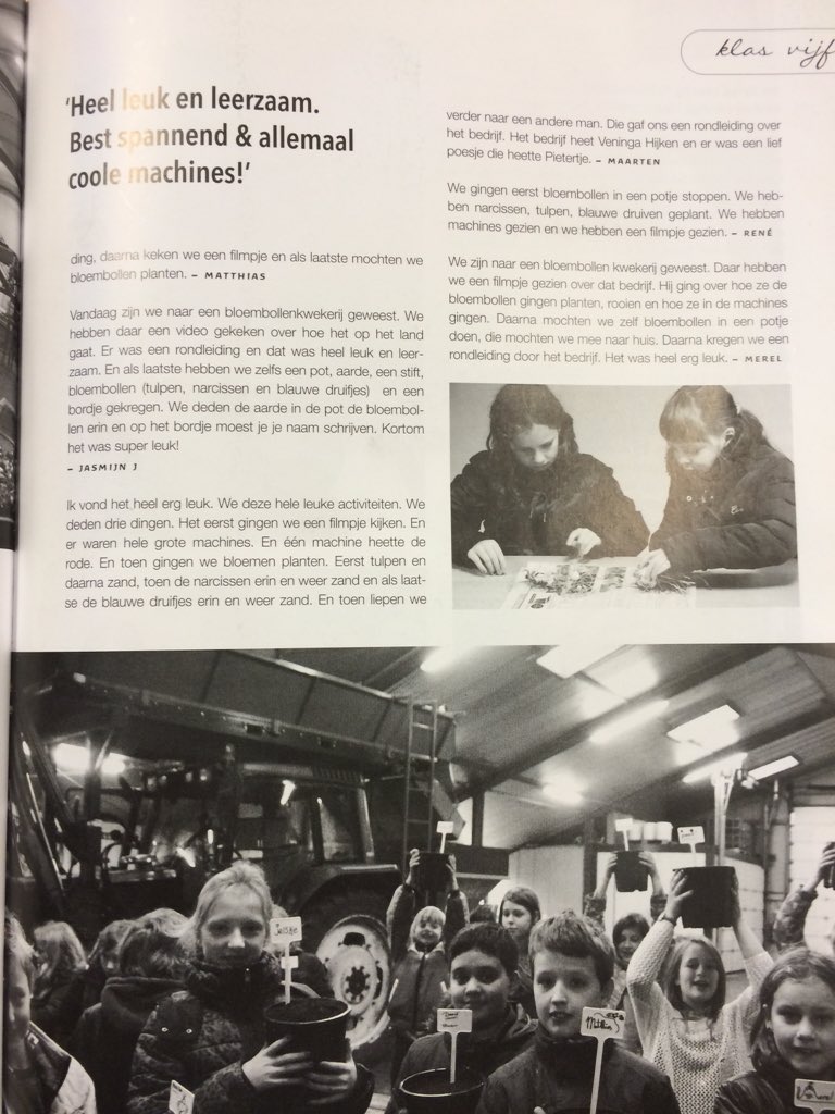 GertVeninga's tweet photo. Hier doe je het voor!!! #seizoener Tijdschrift voor de VrijeSchool https://t.co/sXskJqkQSN