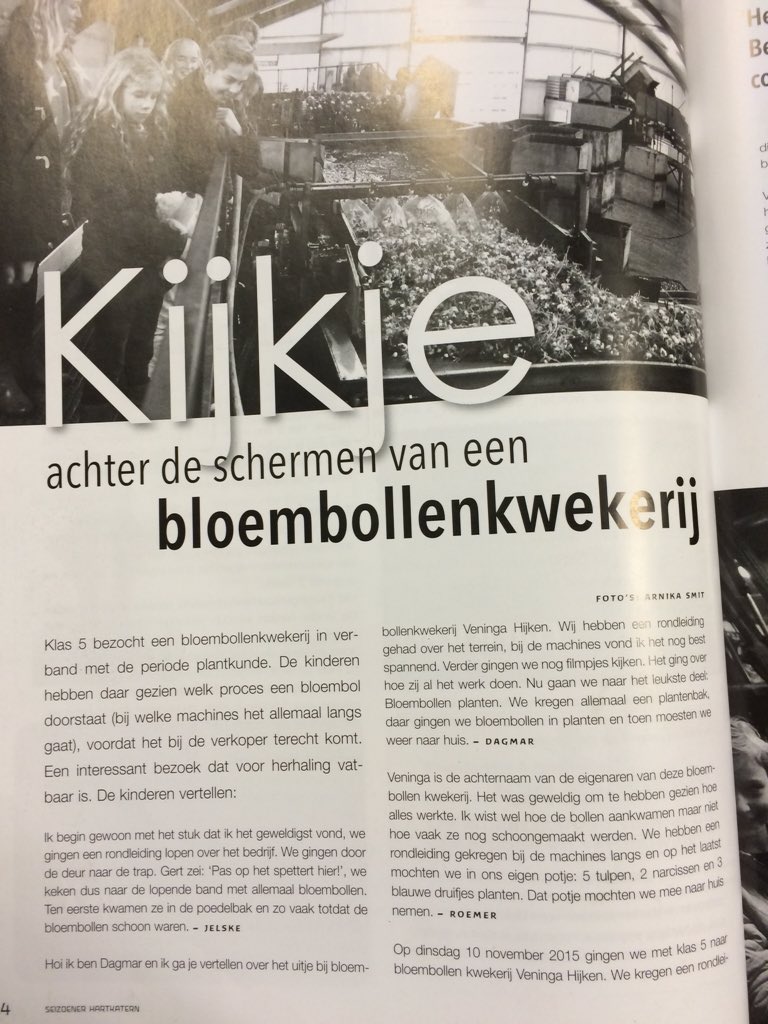 GertVeninga's tweet photo. Hier doe je het voor!!! #seizoener Tijdschrift voor de VrijeSchool https://t.co/sXskJqkQSN