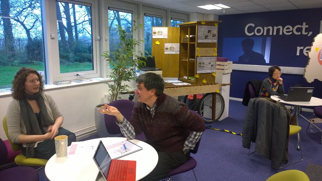 SHED_LD's tweet photo. Mark Allenby at #SHED_LearningDesign @UniNorthants talking about Gamification and communication skills https://t.co/VE5Djvg8Tx