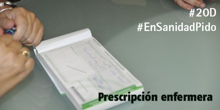 Enfermeriatv's tweet photo. #EnSanidadPido Redactar de nuevo el art 3 de RD #PrescripciónEnfermera @EnfrmraSaturada https://t.co/vVxGFlc8ig #20D https://t.co/01M7FuB8Nd