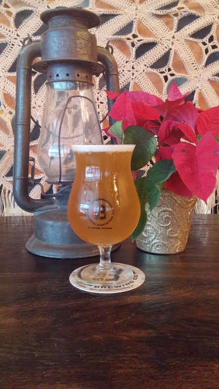 B_DTK's tweet photo. The 4th day of Xmas The B &amp; @RestaurantBruce gave to me a pint of @BlockThree King Street Saison #12beersofchristmas https://t.co/urFqc94yLG
