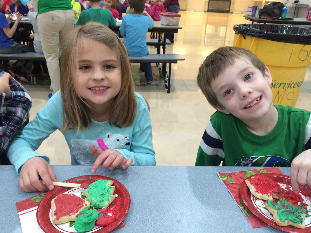 First grade cookie party was a great success!  #jbsrocks #gcscpride