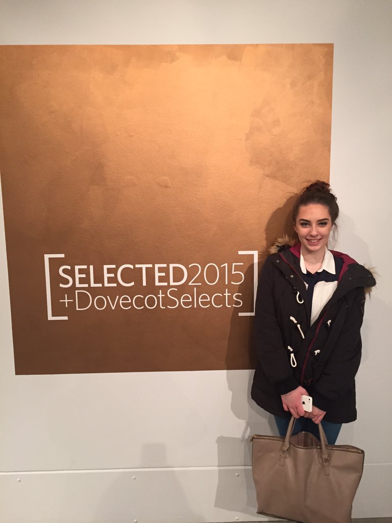 CreativeEdin's tweet photo. Noon tour of @DovecotStudios w/ tufter @vanacoleman @aoife_meir & wonderful show #selected2015 #careeradventures https://t.co/Ag9EQvgkDR
