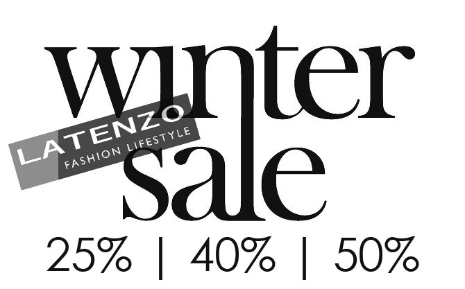 Volop winter #sale bij Latenzo online! Nu nog hogere kortingen: 25%, 40% en 50% op bijna de gehele #wintercollectie!