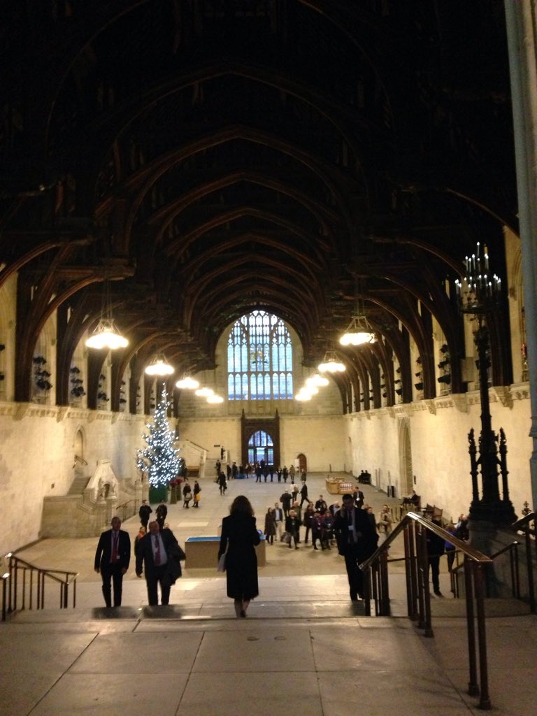 theCIOB's tweet photo. The CIOB policy team has arrived for the parliamentary reception. There are worse venues than this! #CIOBHoC https://t.co/Fs4N13MGFX