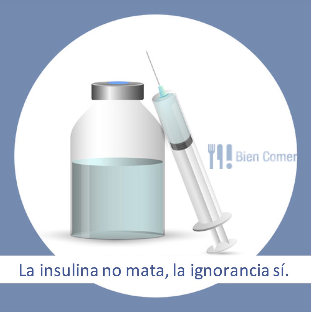 Inyectarse insulina, ¡no provoca ceguera! #DiabeteSinMitos