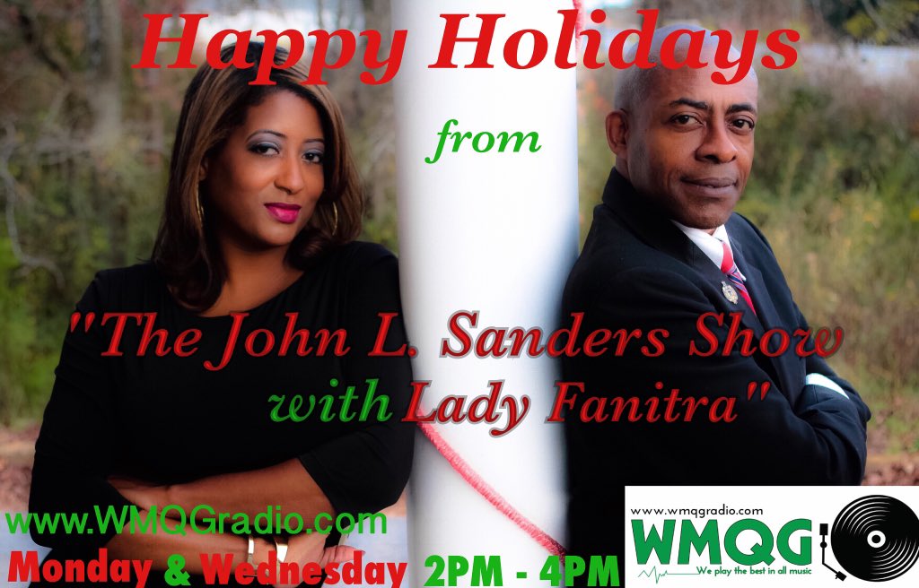 LadyFanitra's tweet photo. #ComingSoon! December 21st! #JohnLSanders 
#LadyFanitra
#WMQGradio https://t.co/Mgx5YC77W7