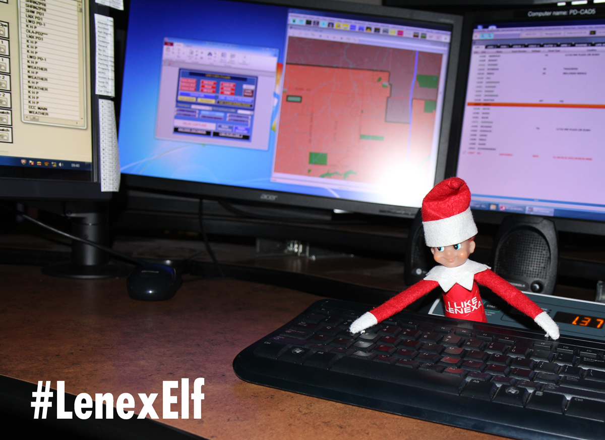 cityoflenexa's tweet photo. The #LenexElf learned some city employees work around the clock, like dispatchers who answer emergency calls 24/7 https://t.co/gn8tGpZP9a