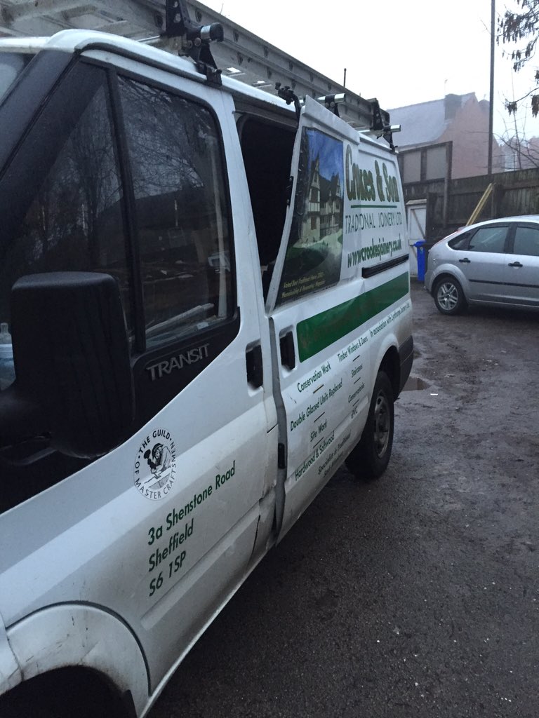 CrookesJoinery's tweet photo. Scumbags!!! @Sheffieldis @TheTradesHub https://t.co/MylrAja1XC