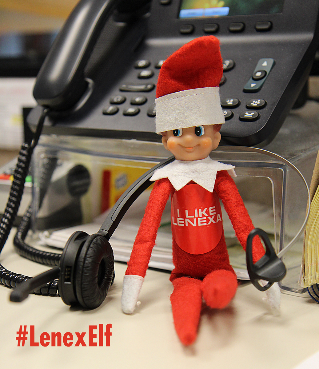 cityoflenexa's tweet photo. Back to City Hall for Bradshaw, the #LenexElf! He's answering the dozens of phone calls that come in each day. https://t.co/Fc7xucv4mw
