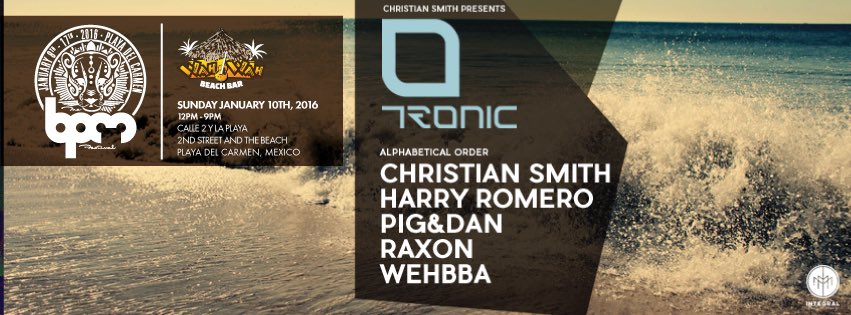 Can't wait for #tronicBPM <a href="/TheBPMFestival/">The BPM Festival</a> together with friends <a href="/wehbba/">Wehbba</a> <a href="/piganddan/">Pig&Dan</a> @harrychoochoo and @ahmedraxon !