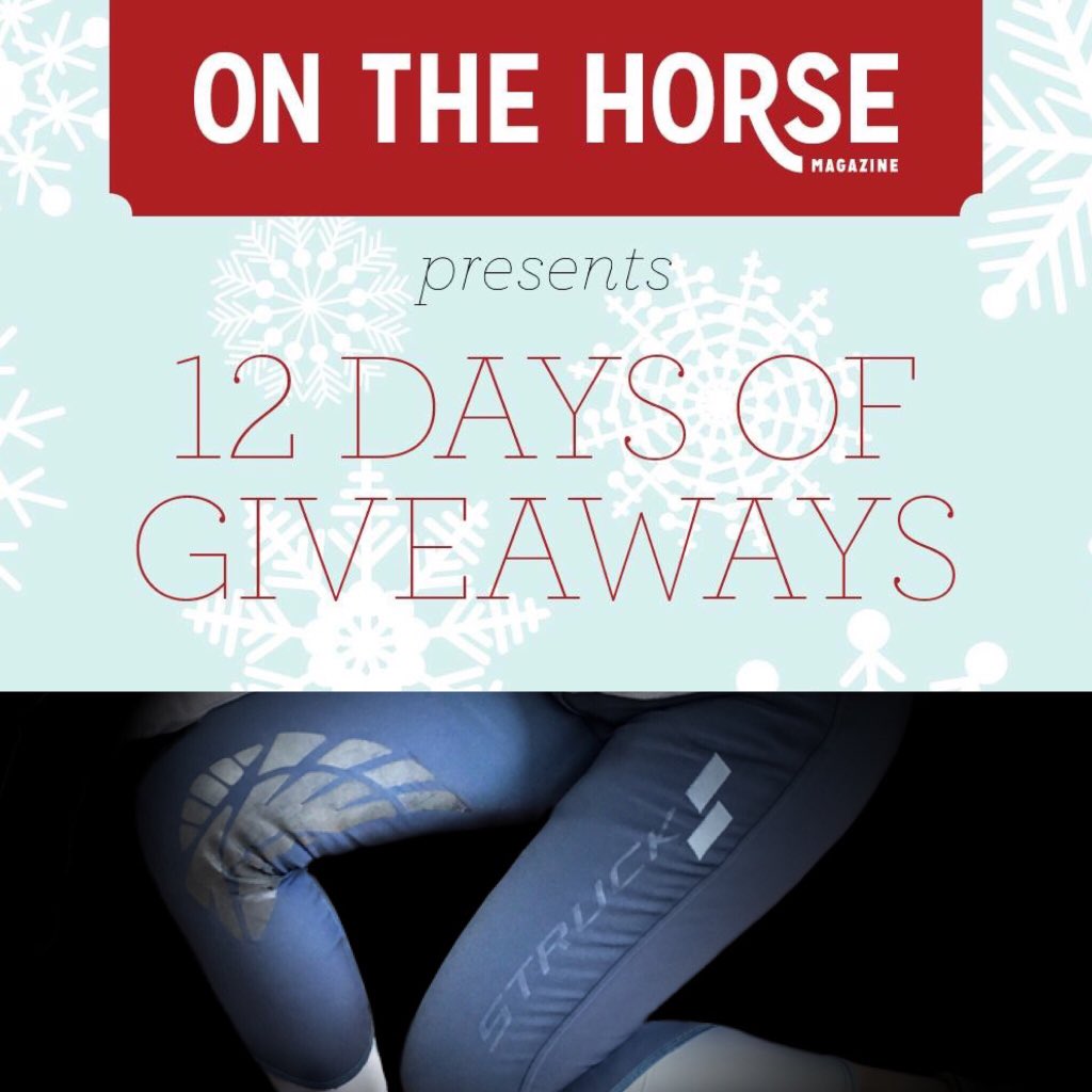 Check out @onthehorsemag for their Christmas giveaway contest! Today's prize is a pair of Struck Breeches#GetStruck