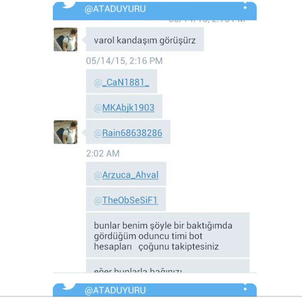 Kişilere DM lerden mesajlar attım hep birilerini spamlattım yine de anlamadınız
