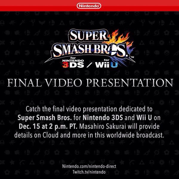 F_Retro_Gamer's tweet photo. Don't forget, less then hour #smashbros #hype #begans https://t.co/eNCdNALIeC