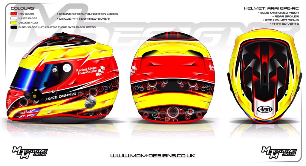Jake Dennis On Twitter 2016 Helmet Design Great Job By
