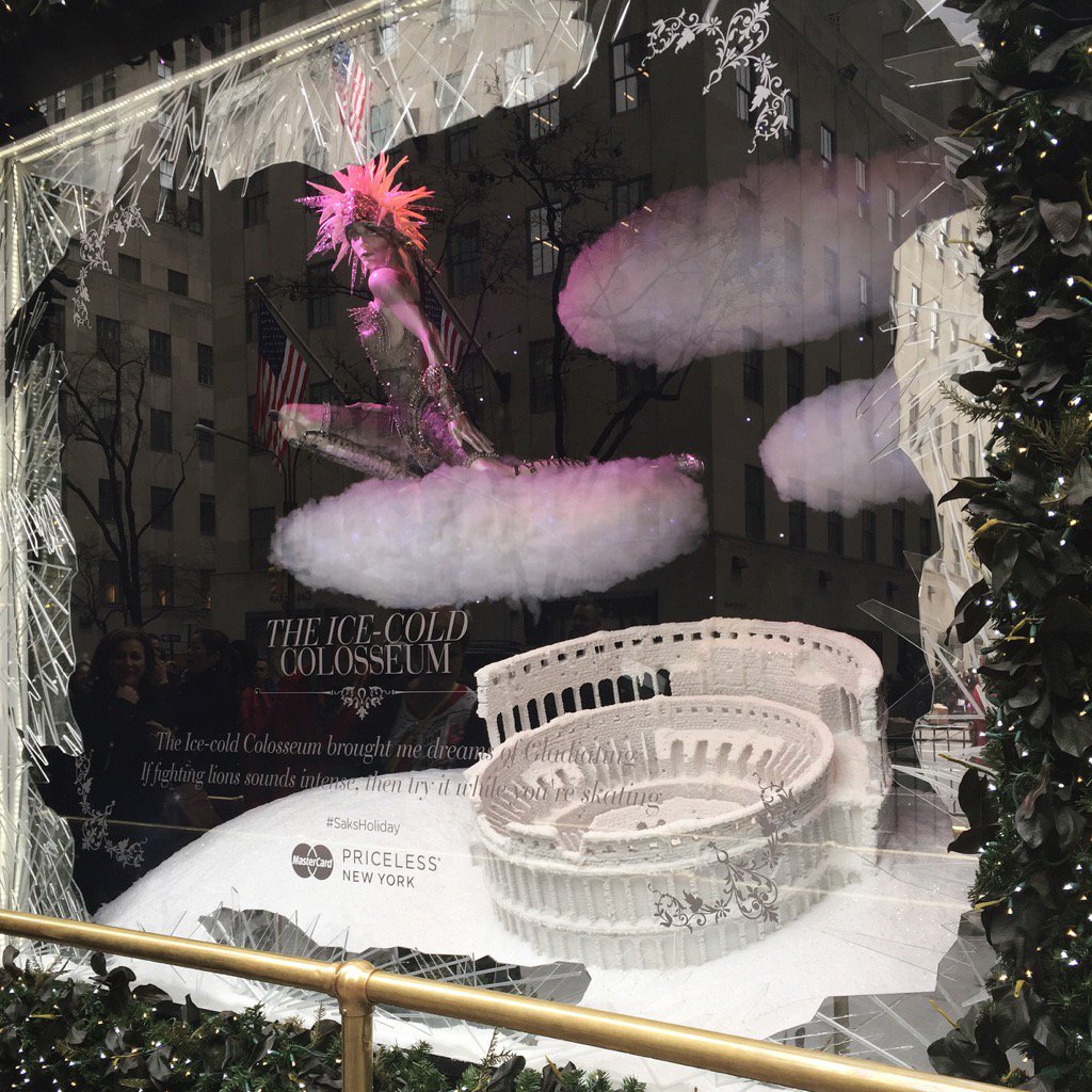 ignitionnyc's tweet photo. Windows we love: @saks Winter Palace #nycholidays2015 #windowdisplay #workweadmire https://t.co/9mmJ9Omabk