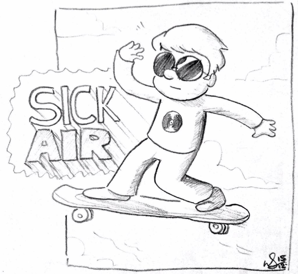 doodlin' coolkids in school 