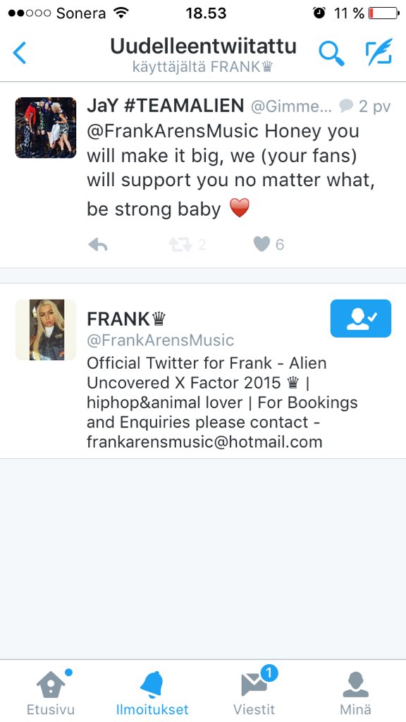 GimmeSomeAlien's tweet photo. @FrankArensMusic THANK YOU SO MUCH FOR RT MY TWEET FOR YOU SHSJSJ I'M SO HAPPY YOU NOTICED IT ♥️ https://t.co/LdUqYOclKj